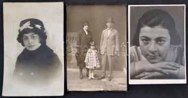 Zsidó család dokumentumhagyatéka, néhány munkaszolgálattal kapcsolatos irat, több száz irat összesen