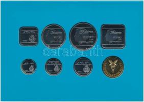 Aruba 1998. 5c-5Fl (7xklf) + "Aruba" emlékérem szettben T:1
Aruba 1998. 5 Cents - 5 Flori...