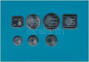 Aruba 2001. 5c-5Fl (7xklf) + "Aruba" emlékérem szettben T:1
Aruba 2001. 5 Cents - 5 Flori...