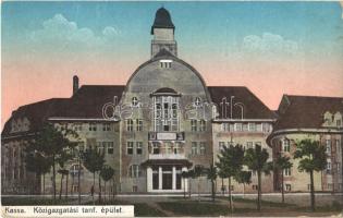 1918 Kassa, Kosice; Közigazgatási tanfolyam épület / school of public administration