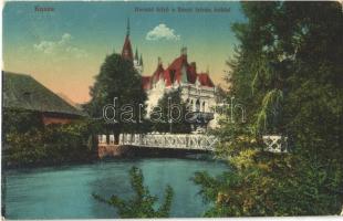 1918 Kassa, Kosice; Hernád folyó és Szent István híd / Hornád river and bridge