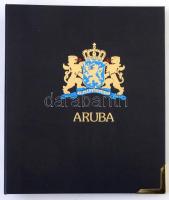 Aruba gyűrűs album, 18db emlékérme szett számára, jó állapotban.
