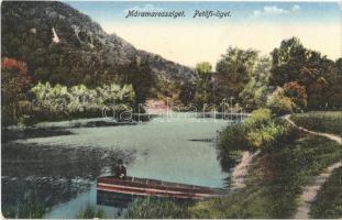 Máramarossziget, Sighetu Marmatiei; Petőfi liget / park and lake + Souv. Malteser RitterordenGrosspriorat von Böhmen u. Österreich Spitalzug F