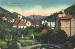 Trencsénteplic-fürdő, Trencianske Teplice; Nyaraló telep / spa, holiday resort + K.u.K. Infektionskrankenzug Nr. 90.