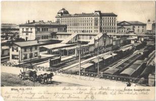 1902 Wien, Vienna, Bécs; Station Hauptzollamt / railway station  (EM)