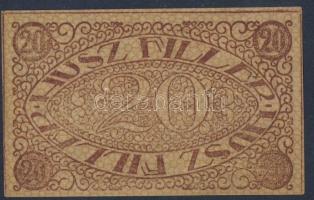 Pécs 1919. pénztárjegy 20f T:I