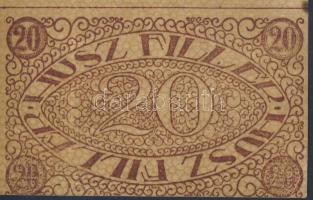 Pécs 1919. pénztárjegy 20f T:II+