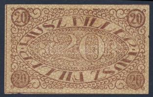 Pécs 1919. pénztárjegy 20f T:II+
