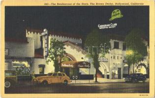 Hollywood (Los Angeles, California); The Rendezvous of the Stars, The Brown Derby, automobile