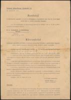 1938 A Nemzeti Szocialista Párt Hungarista Mozgalomban való párttagságot köztisztviselők számára tiltó körrendelet