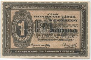 Boldogasszony/hadifogolytábor 1916. 1K "MS"(Museum Serie) jelzéssel T:I