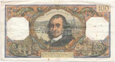 Franciaország 1972. 100Fr T:III több tűnyom
France 1972. 100 Fr C:F multiple pinholes