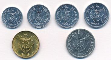 Moldova 1992-2001. 1b-1L (6xklf) T:1,1-
Moldova 1992-2001. 1 Ban - 1 Leu (6xdiff) C:UNC,AU
