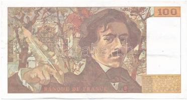 Franciaország 1989. 100Fr T:III tűnyom
France 1989. 100 Francs C:F pinhole