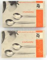 WMF teás kanál és süteményes villa, jó állapotban, 6+6 db