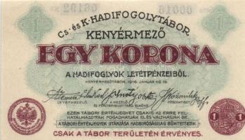 Kenyérmező/hadifogolytábor 1916. 1K T:I