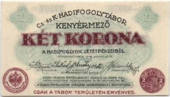Kenyérmező/hadifogolytábor 1916. 2K T:I