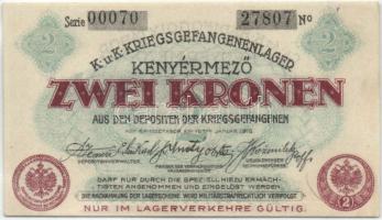 Kenyérmező/hadifogolytábor 1916. 2K T:I