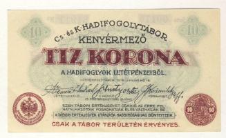 Kenyérmező/hadifogolytábor 1916. 10K T:I