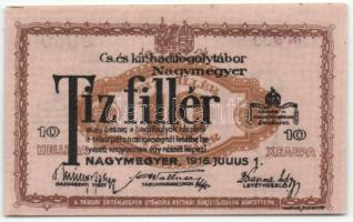 Nagymegyer/hadifogolytábor 1916. 10f "MS"(Museum Serie) T:I