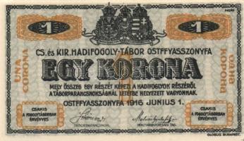 Ostffyasszonyfa/hadifogolytábor 1916. II.kiadás 1K T:I