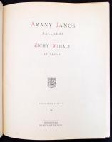 Arany János balladái Zichy Mihály rajzaival 4 kötete. Fakszimile kiadás. Bp., 1988-1990, TÉKA. Kiadó...