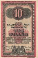 Sopronnyék/hadifogolytábor 1916. 10f T:I