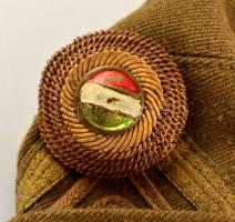 II. világháborús katonai sapka eredeti, jó állapotban, rangjelzéssel papír dobozban  / WW. II. origi...