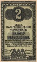 Sopronnyék/hadifogolytábor 1916. 2K T:I