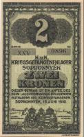 Sopronnyék/hadifogolytábor 1916. 2K T:I
