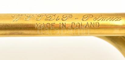 Réz fanfár trombita. 80 cm