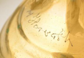 Réz olvasólámpa új vezetékkel, jó állapotban. 27 cm