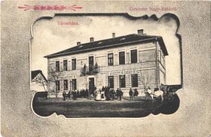 1908 Nagykáta, Városháza. Faragó Lajos kiadása (EB)