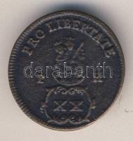 1705PM XX Poltúra "Rákóczi szabadságharc" múzeumi utánveret T:2