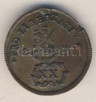 1705PH XX Poltúra "Rákóczi szabadságharc" T:2- forrasztásnyom, kitörés