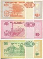 Angola 1995. 5000K + 10.000K + 50.000K T:I-,II
Angola 1995. 5000 Kwanzas + 10.000 Kwanzas + 50.000 ...