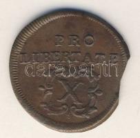 1705. X Poltúra "Rákóczi szabadságharc" T:2+ verethiba + lapkahiba