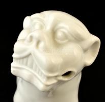 Herendi porcelán kínai oroszlán figura. Jelzett, hibátlan. m: 16 cm