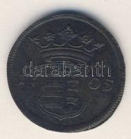 1705. X Poltúra "Rákóczi szabadságharc" verdejel nélküli MM (Munkács) típusú 2db "tit...