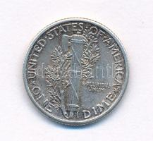 Amerikai Egyesült Államok 1926. 1d Ag T:2
USA 1926. 1 Dime Ag C:XF