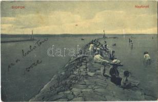 1913 Siófok, Napfürdő. W.L. (?) 25884. (fa)