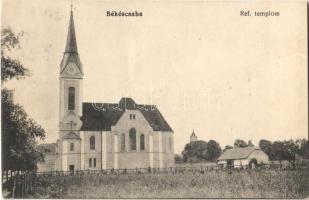 Békéscsaba, Református templom. Teván Adolf kiadása