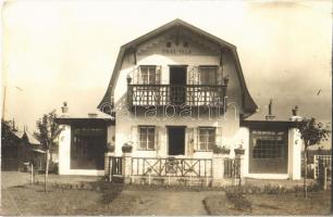 1926 Gyömrő, Pirike Villa. photo + GYÖMRŐ P.U. (r)