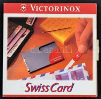 Victorinox Swiss card 10 funkciós bicska, hitelkártya, eredeti tokkal