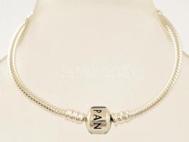 Ezüst(Ag) karkötő, Pandora jelzéssel, d: 5 cm, nettó: 13,1 g