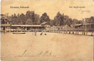 1906 Palicsfürdő, Palic (Szabadka, Subotica); Női fürdő, fürdőzők. 334. Hazai ipar / womens bath, bathers (EK)