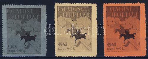 1943 Balatoni sporthét 3klf levélezáró