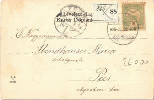 1905 Verőce, Wirowititz, Virovitica; zsinagóga / Izrailiticka bogomolja / synagogue (EK)