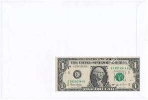 Mikronéziai Szövetségi Államok  2003. 1$ felbélyegzett borítékban, bélyegzéssel T:I 
Federated Stat...