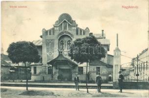 1911 Nagykároly, Carei; Városi színház / theatre